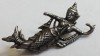 BROSA argint DANSATOARE KHON rara SIAM 1900 manopera EXCEPTIONALA rara De EFECT