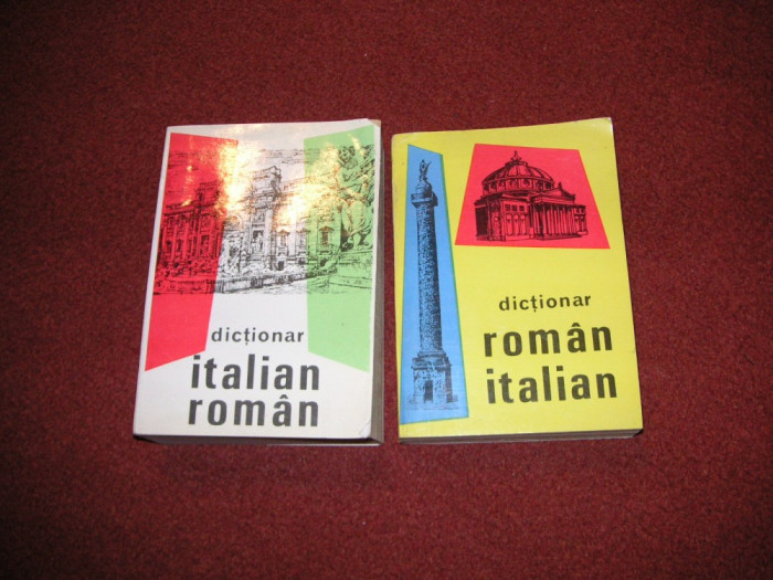 Dictionar Italian - Roman , Roman - Italian - Alexandru Balaci