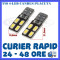 BEC AUTO LED LEDURI POZITIE T10 W5W - 4 SMD 5730 CANBUS FARA EROARE - POZITII