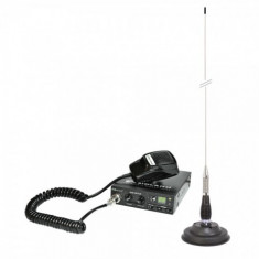 KIT STATIE RADIO CB MIDLAND ALAN 100 + ANTENA PNI ML100 MID-PACK3 foto