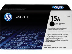 Cartus toner HP 15a Black, C7115A 2500 pagini, Original foto