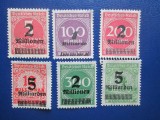 TIMBRE GERMANIA REICH MNH SET, Nestampilat