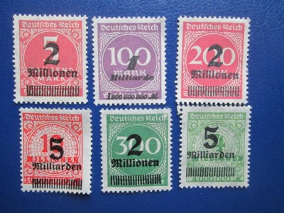 TIMBRE GERMANIA REICH MNH SET foto