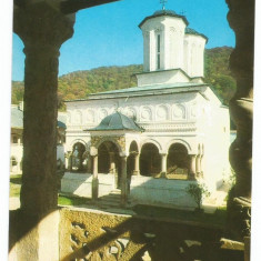 @carte postala(ilustrata)-HOREZU-Manastirea
