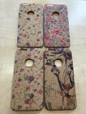 Husa iPhone 6 6S TPU Ultra Slim Flower foto