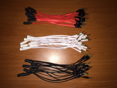 Cablu Y audio - 3.5mm Mini Jack 1 Female to 2 Male (Headset + Mic) Y Splitter foto