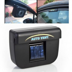 Ventilator solar pentru masina Auto Cool foto