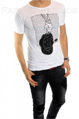 Tricou - tricou barbati - tricou slim fit - tricou fashion - 6121P6 foto