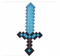 Sabie Minecraft - Diamond ? 60 cm !! + Bratara Minecraft CADOU !! foto