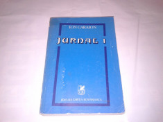 ION CARAION - JURNAL I literatura si contraliteratura foto