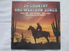various - 24 Country And Western Songs _ vinyl(dublu LP) Germania foto