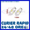 BEC AUTO LED LEDURI POZITIE T10 W5W - 6 SMD 5730 CANBUS FARA EROARE - POZITII, Universal