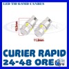 BEC AUTO LED LEDURI POZITIE T10 W5W - 6 SMD 5730 CANBUS FARA EROARE - POZITII, Universal, ZDM