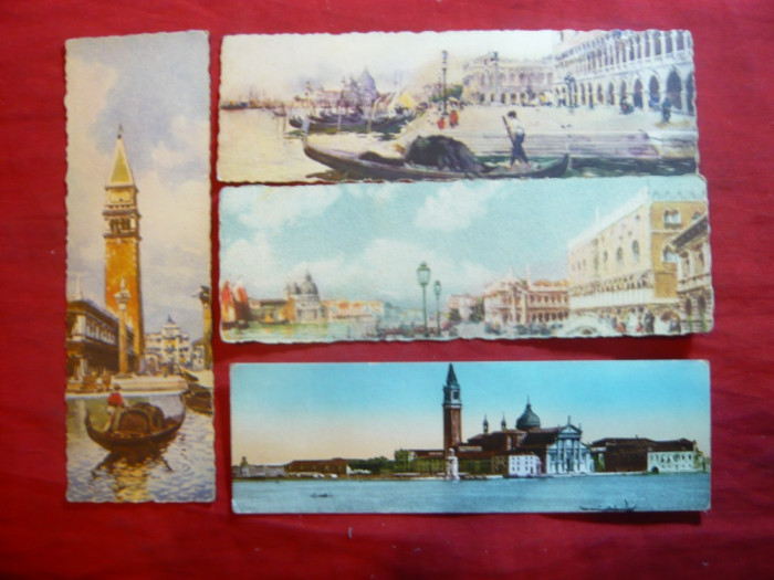 Set 14 Ilustrate inguste Venetia , inc.sec.XX Italia