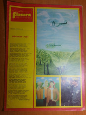 revista flacara 25 ianuarie 1975 -articol si foto cartierul pantelimon foto