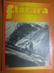 revista flacara 21 iunie 1975-articol despre mineri din ostra,jud. suceava foto