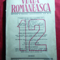 Revista Viata Romaneasca Dec.1949 -Nr.Omagial 100 Ani Nasterea lui M.Eminescu