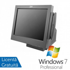 Sistem POS IBM 4846-565, Intel Celeron 2.53Ghz, 2Gb DDR2, 80Gb HDD, Display 15 inch TOUCH SCREEN + Windows 7 Professional foto