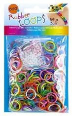 Mini elastice speciale pentru bratari Rainbow Loom 600 bucati foto