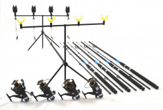 4 LANSETE OXYGEN SELECT CU 4 DF50, 10 RULMENTI, BAITRUNNER SI ROD POD FULL foto