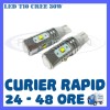 BEC AUTO LED LEDURI POZITIE T10 W5W - 30W CREE HIGH POWER - POZITII, NUMAR, Universal