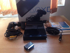 PlayStation 2 Slim Complet,la cutie PS2, Play Station 2 cu toate accesorile foto