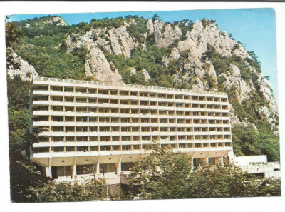 @carte postala(ilustrata) -BAILE HERCULANE -Hotel Roman foto