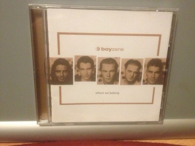 BOYZONE - WHERE WE BE LONG (1998 / POLYDOR REC / UK ) - CD/ORIGINAL/ POP foto