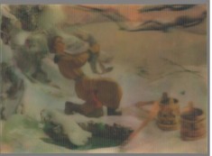 CPI (B6904) CARTE POSTALA - STEREO, IN RELIEF, CALUT DE MARE