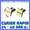 BEC AUTO LED LEDURI T10 W5W - 6 SMD 5730 CANBUS FARA EROARE - NUMAR PLAFONIERA, Universal