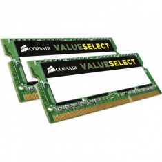 Memorie notebook Corsair ValueSelect, 8GB, DDR3, 1066MHz, CL7, 1.5v, Dual Channel Kit foto