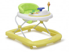 Premergator copii Moni Baby Walker Infinity Galben foto