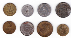 Romania - lot 8 monede vechi foto