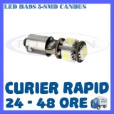 BEC AUTO LED LEDURI POZITIE BA9S BAX9S BAY9S - 5 SMD CANBUS FARA EROARE POZITII, Universal, ZDM