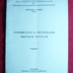 Gh.N.Sterpu -Contributii la Metodologia Misiunilor Ortodoxe 1945