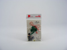 Martisor Brosa Crosetat Manual Trifoi foto