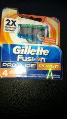 Rezerve Gillette Fusion Proglide Power set 4 buc. foto
