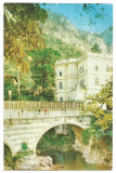 @carte postala(ilustrata) -BAILE HERCULANE -Pod peste Cerna, Circulata, Printata