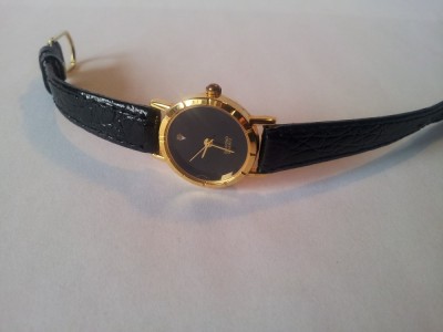 Ceas de dama elegant DIAMOND , model clasic auriu foto