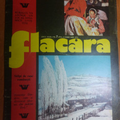 revista flacara 9 februarie 1974-articol si foto despre jud. bistrita nasaud