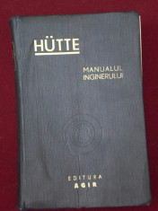 Hutte: Manualul inginerului, vol. 1 - 368782 foto