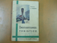 Radu D. Rosetti Instantanee turistice Bucuresti 1939 foto