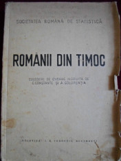 C. Constante - Romanii din Timoc - 378920 foto