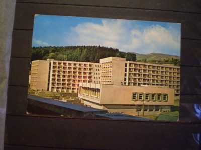 R.S.R. - SINGEORZ- BAI - COMPLEXUL SANATORIAL U.G.S.R. -CIRCULATA, TIMBRATA. foto