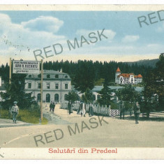 659 - PREDEAL, Brasov - old postcard - used - 1918