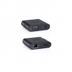 Accesoriu notebook DELL Port Replicator USB 3.0 to HDMI, VGA, Ethernet, USB 2.0 foto