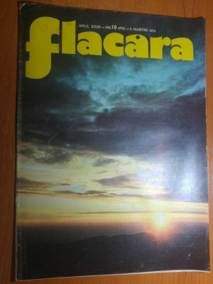 flacara 2 martie 1974-art.si foto cetatea histria,cenaclul flacara foto