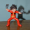 Figurina cauciuc tare Bakugan Dan Kuso, baiat in rosu anime desen animat 6.5 cm