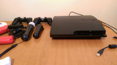 PS3-Playstation 3 HDD 320 Gb + Playstation Move Packet + 17 jocuri foto