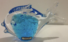 VAND SPECTACULOS PESTE LIGHT BLUE - ART GLASS - MANTORP - SUEDIA foto